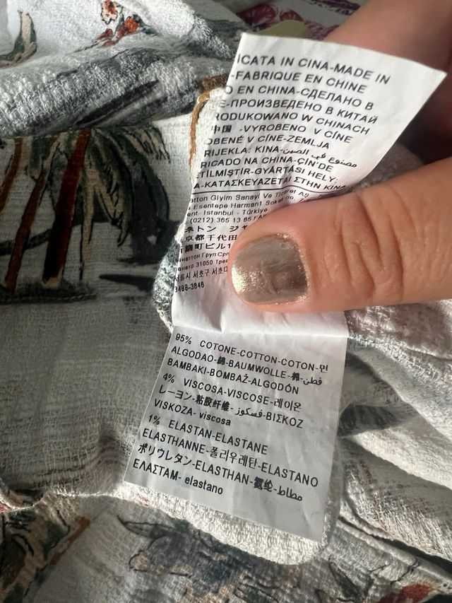 Blazer cuadros Pimkie gris multicolor