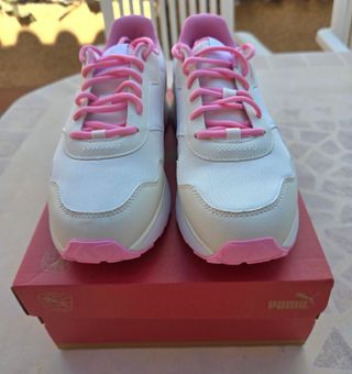 Zapatillas Puma R78 Voyage Mujer Rosa/Blanco