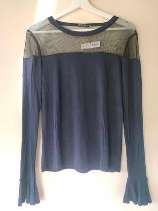 Camiseta Zara manga larga M