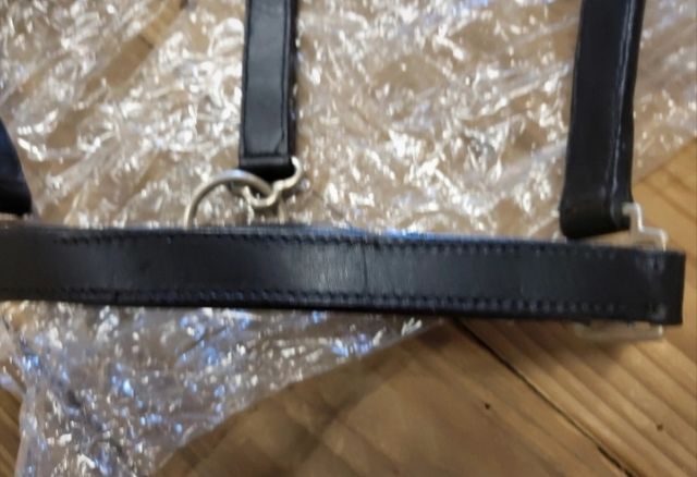 Cabezada de cuero COB