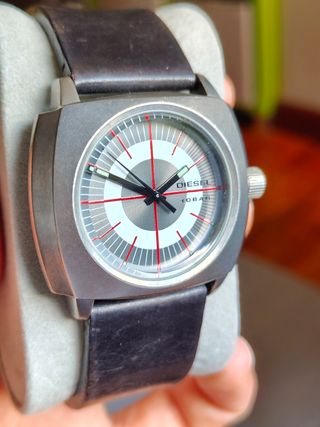 Reloj Diesel Vintage Plata y Negro