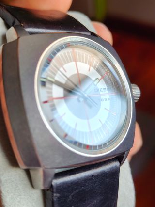 Reloj Diesel Vintage Plata y Negro