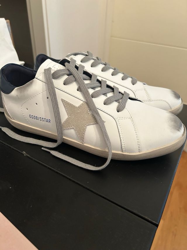 Golden Goose Superstar Estrella Azul