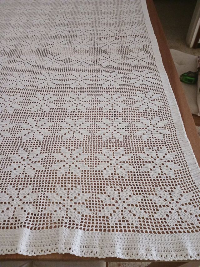 Tepete o cortina crochet 1,27m x 0,680m