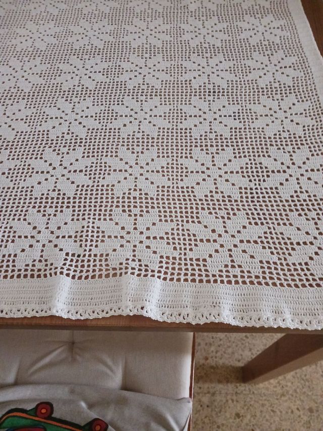 Tepete o cortina crochet 1,27m x 0,680m
