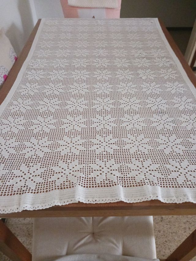 Tepete o cortina crochet 1,27m x 0,680m