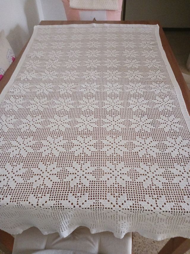 Tepete o cortina crochet 1,27m x 0,680m