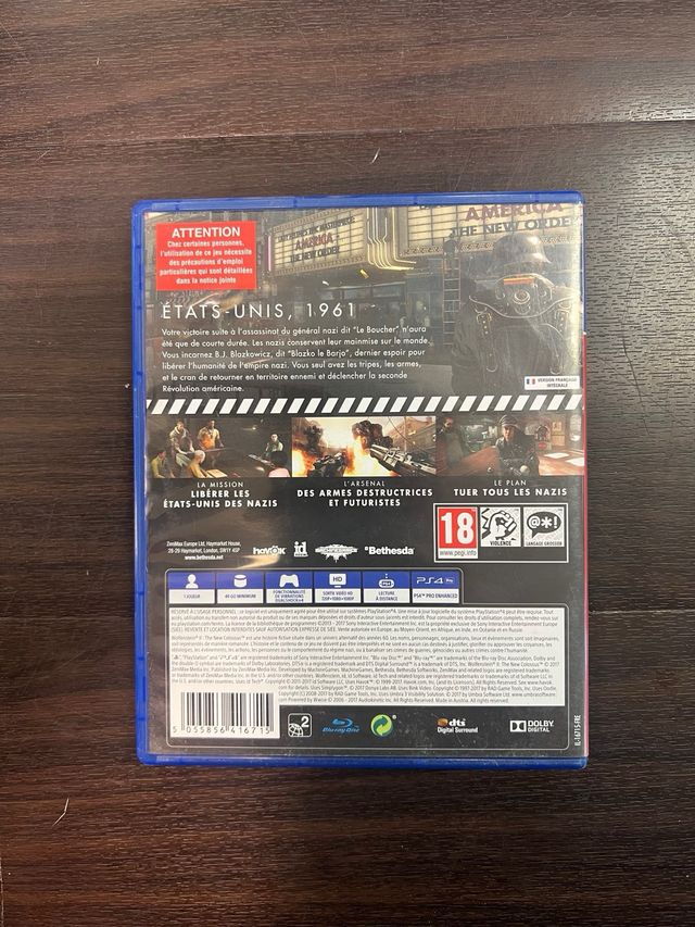 Wolfenstein II PS4: The New Colossus