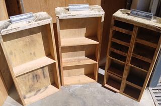 Lote 3 Cajones Madera Vintage