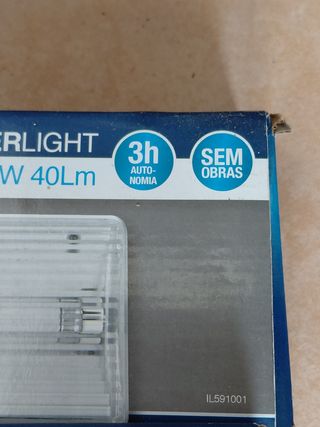 Luces de emergencia EMERLIGHT 6W 40Lm 3 luces