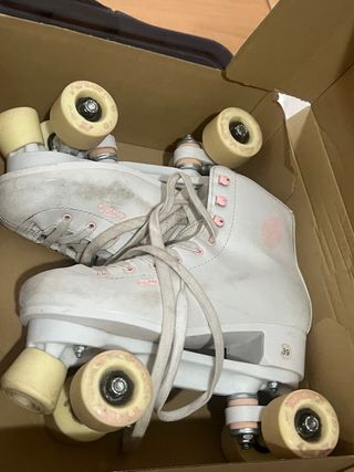 Patines blancos talla 39
