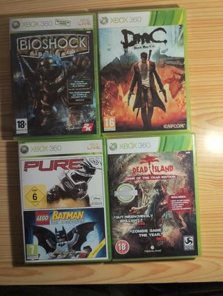 Lote Juegos Xbox 360 PAL España