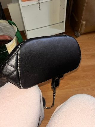Mochila Chanel cuero 