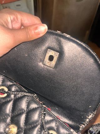 Mochila Chanel cuero 