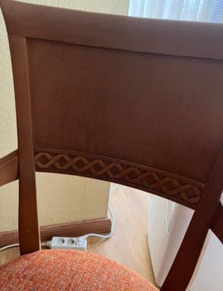 Mesa Comedor Cristal 6 Sillas Madera