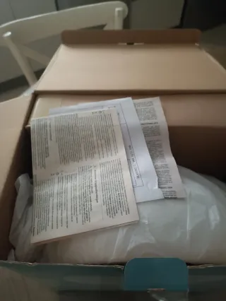 Lámpara Eglo Cocina Blanca-Madera SIN ESTRENAR