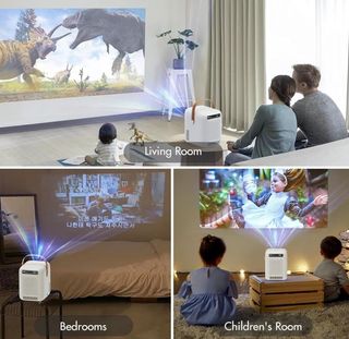 Proyector HDeye E21 1080P compatible 4K