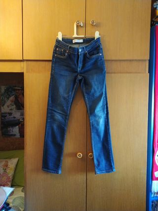 Pantalón vaquero Levi's azul talla XS/34