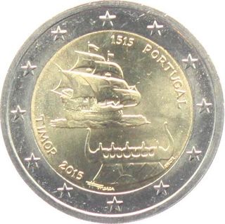 Moneda 2€ Portugal 2015 Timor