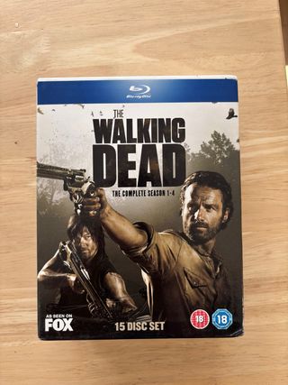 The Walking Dead Blu-ray Temporadas 1-4