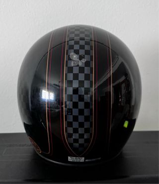 CASCO MOTO NEGRO MARCA BELL