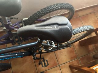 Bicicleta BTWIN 500 de decathlon azul y negra
