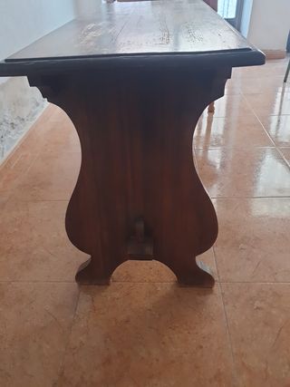 Mesa de madera maciza