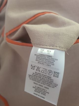 Chaqueta de vestir sport beige