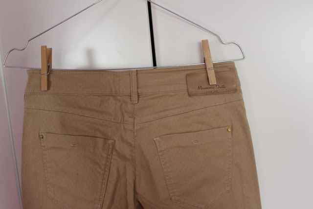 Pantalón Massimo Dutti Beige Talla 36