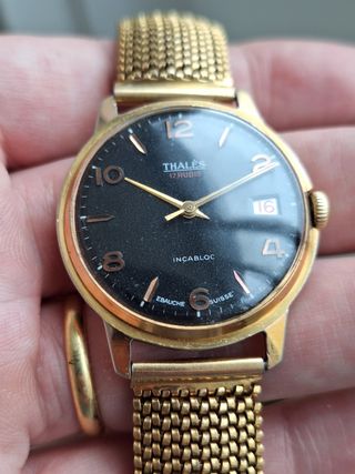 Reloj Thales 17 Rubis Incabloc