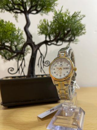 Reloj OLEVS Cuarzo Dorado y Plateado