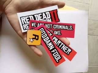 Set Adesivi Red Dead Redemption 2 Rockstar