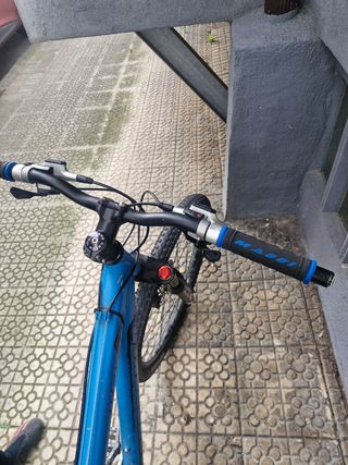 Bicicleta azul