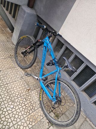 Bicicleta azul