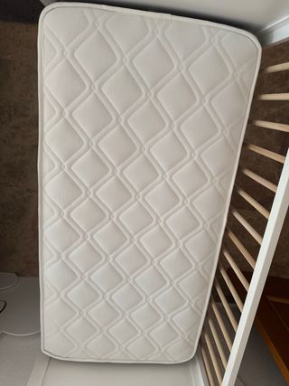 Cuna Kinderkraft Nico Blanca y Madera