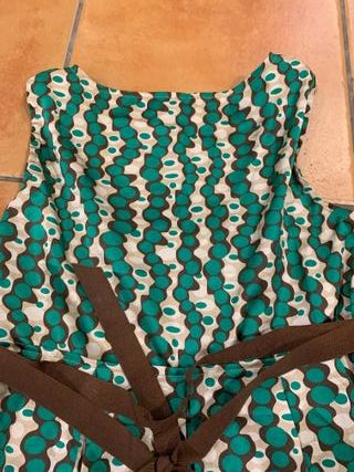 Blusa Talla M sin manga, fruncida