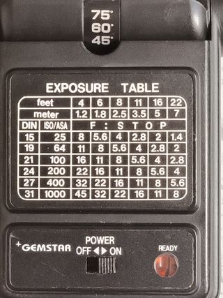 FLASH "GEMSTAR 418 M" PARA CÁMARA DE FOTOS VINTAGE