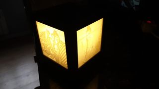 Lámpara 3D personalizada