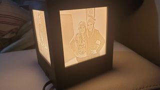 Lámpara 3D personalizada