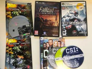 LOTE 6 Juegos PS3 y 4 Juegos de PC