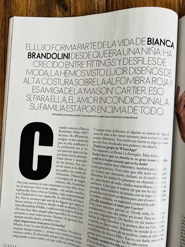 Revista Elle Febrero 2023