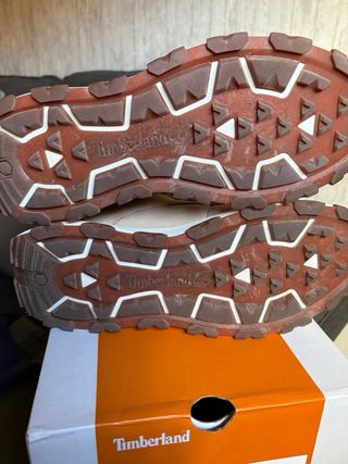 Botas Timberland Beige Nubuck Cordones