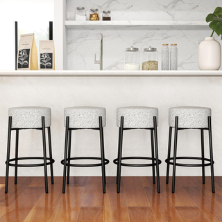 Sgabello da Bar 48 x 48 x 68 cm, Sedia da Pranzo c