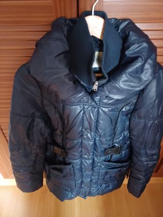 Plumas mujer talla M azul