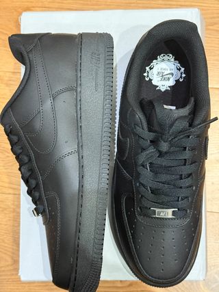 Nike Air Force 1 Low '07 Negras Talla 36