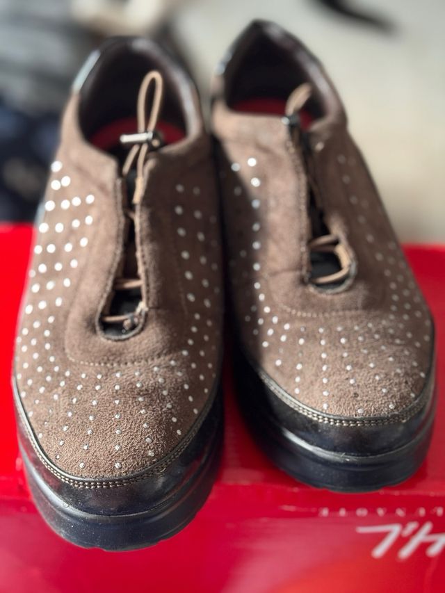 Zapatos marrones mujer talla 37