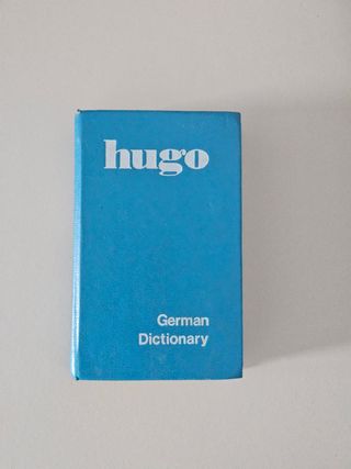 German-English dictionary phrasebook