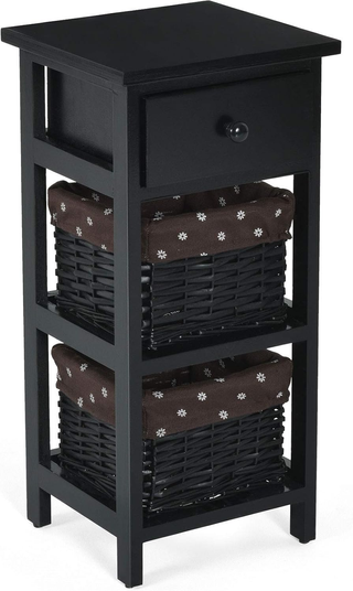 Comodino Camera da Letto in Legno, Tavolino per Di