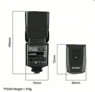 Godox TT520II Flash Speedlite 433 MHz-