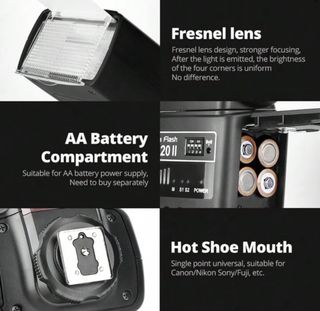 Godox TT520II Flash Speedlite 433 MHz-